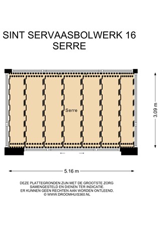 Floorplan - Sint Servaasbolwerk 16, 6211 NB Maastricht